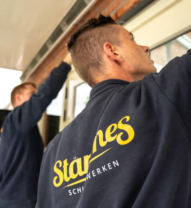 Schilder in Noord Holland bij Stammes Schilderwerken